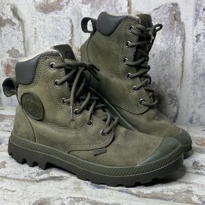 Palladium Lined Pampa Sport Cuff Boots